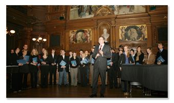Absolventenfeier, Historisches Seminar, Dezember 2007