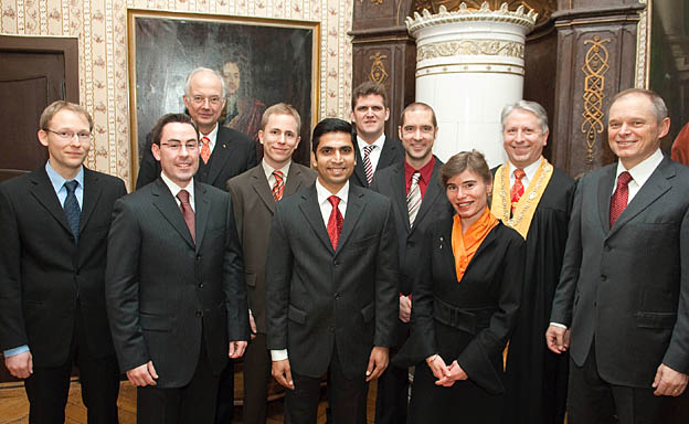 Die preisgekrönten Doktoranden des Jahres 2008