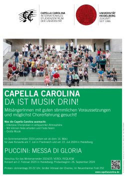 2024 02 Capella Carolina Werbeplakat