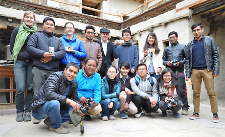 Participants of the photo-workshop on water issues