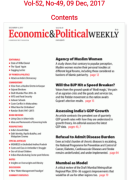 Political And Economic Weekly