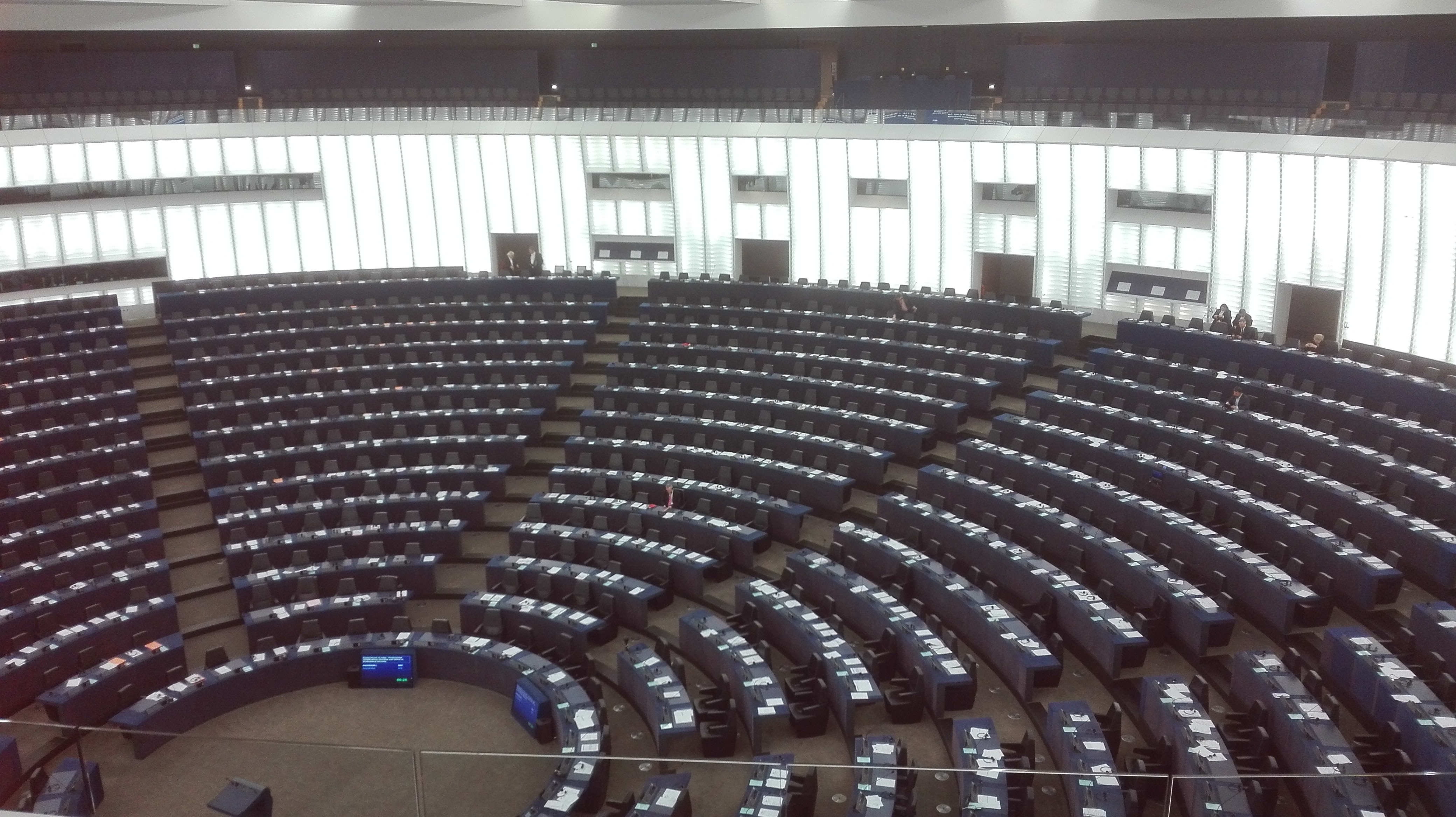 EU-Parlament Plenarsaal