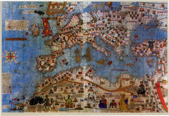 Karte Abraham Cresques Historia Iii 257