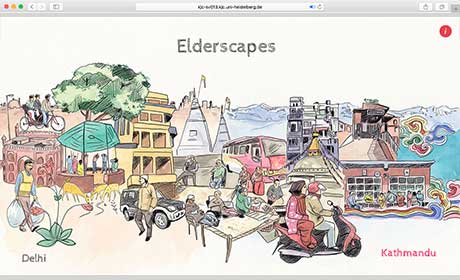 Online-Dokumentation „Elderscapes“