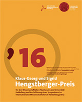 Poster Klaus-Georg und Sigrid Hengstberger-Preis