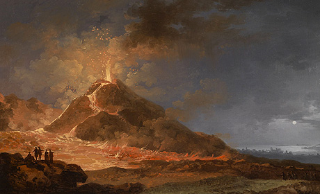 Vesuv-Ausbruch © Staatliche Kunsthalle Karlsruhe