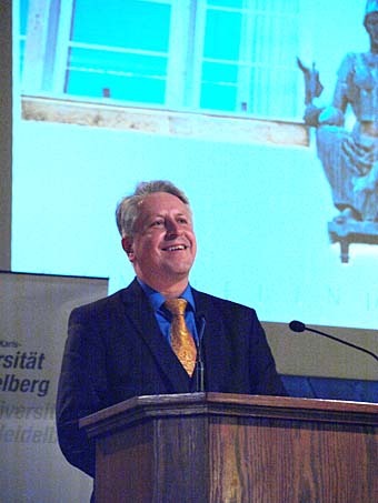 Der Rektor der Universität Heidelberg, Prof. Dr. Bernhard Eitel 