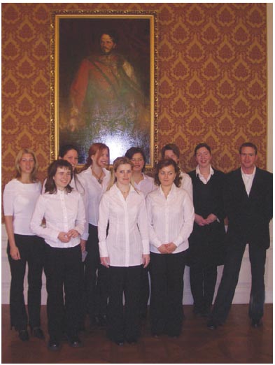 Der Chor der Andrssy-Universitt Budapest