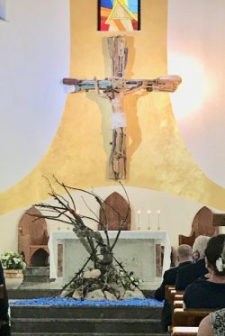 Lampedusa Crucifix And Altar