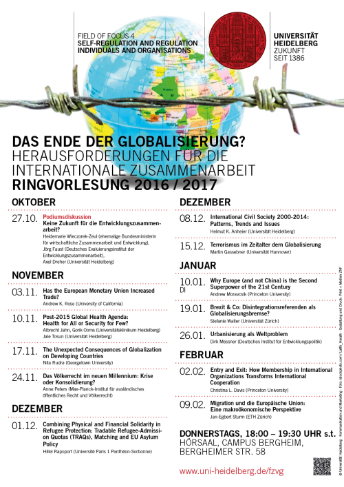 ringvorlesung globalisierung poster