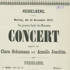 Konzertprogramm