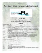 Programm Workshop Archäologiepark