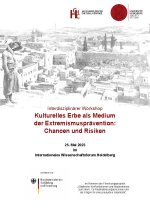 Seite1 Flyer Workshop Kulturelles Erbe Extremismusprävention