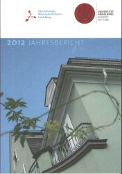 Jahresbericht 2012 Cover
