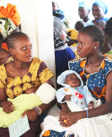 Schwangere in Afrika