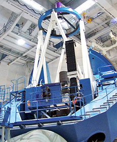 Spiegelteleskop des Calar Alto Observatoriums