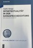 Cover Intertextualität In Der Sangspr
