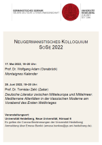 Plakat_Neugermanistisches Kolloquium_SoSe22