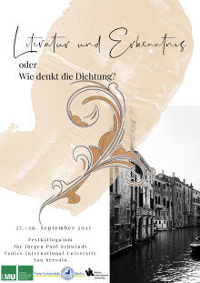 Plakat Kolloquium Venedig Grafik 2021