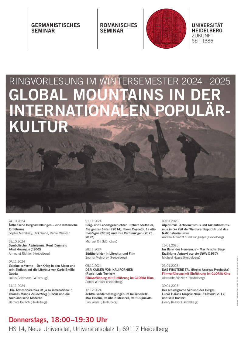 Universität Heidelberg Romanisches Seminar Romanisches Seminar der Universität Heidelberg