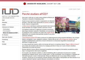 Localización de la página web del IÜD