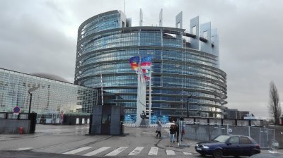 Europäisches Parlament Aussenansicht