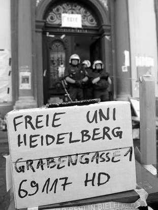 Besetzung des Rektorats der Uni Heidelberg