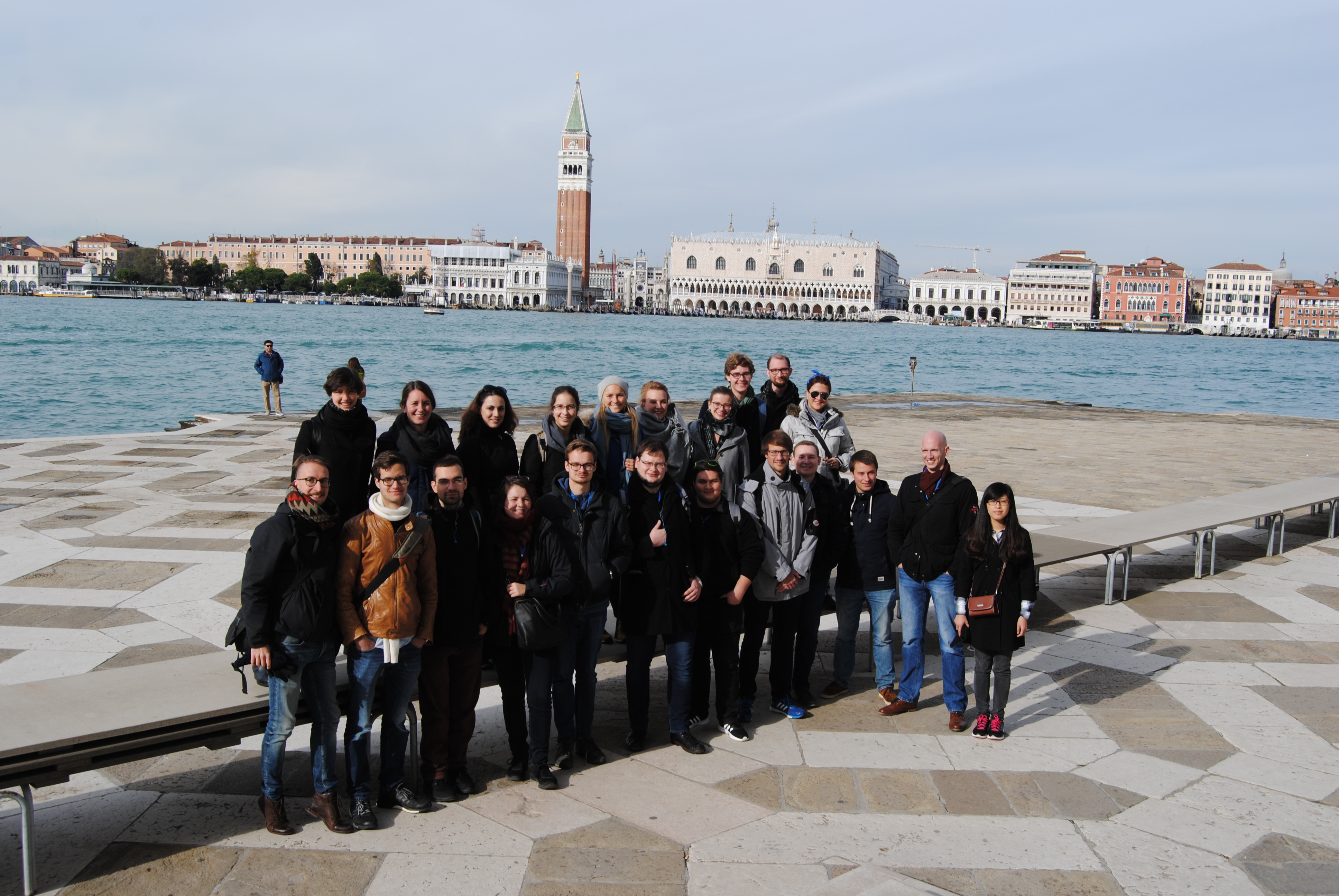 Venedig Exkursion 2016 Gruppenbild