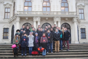 Gruppenbild Wien Exkursion