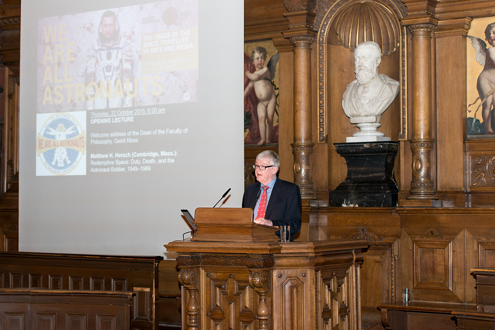 22 October, 2015 | OPENING LECTURE: Welcome address of the Dean of the Faculty of Philosophy, Gerrit Kloss