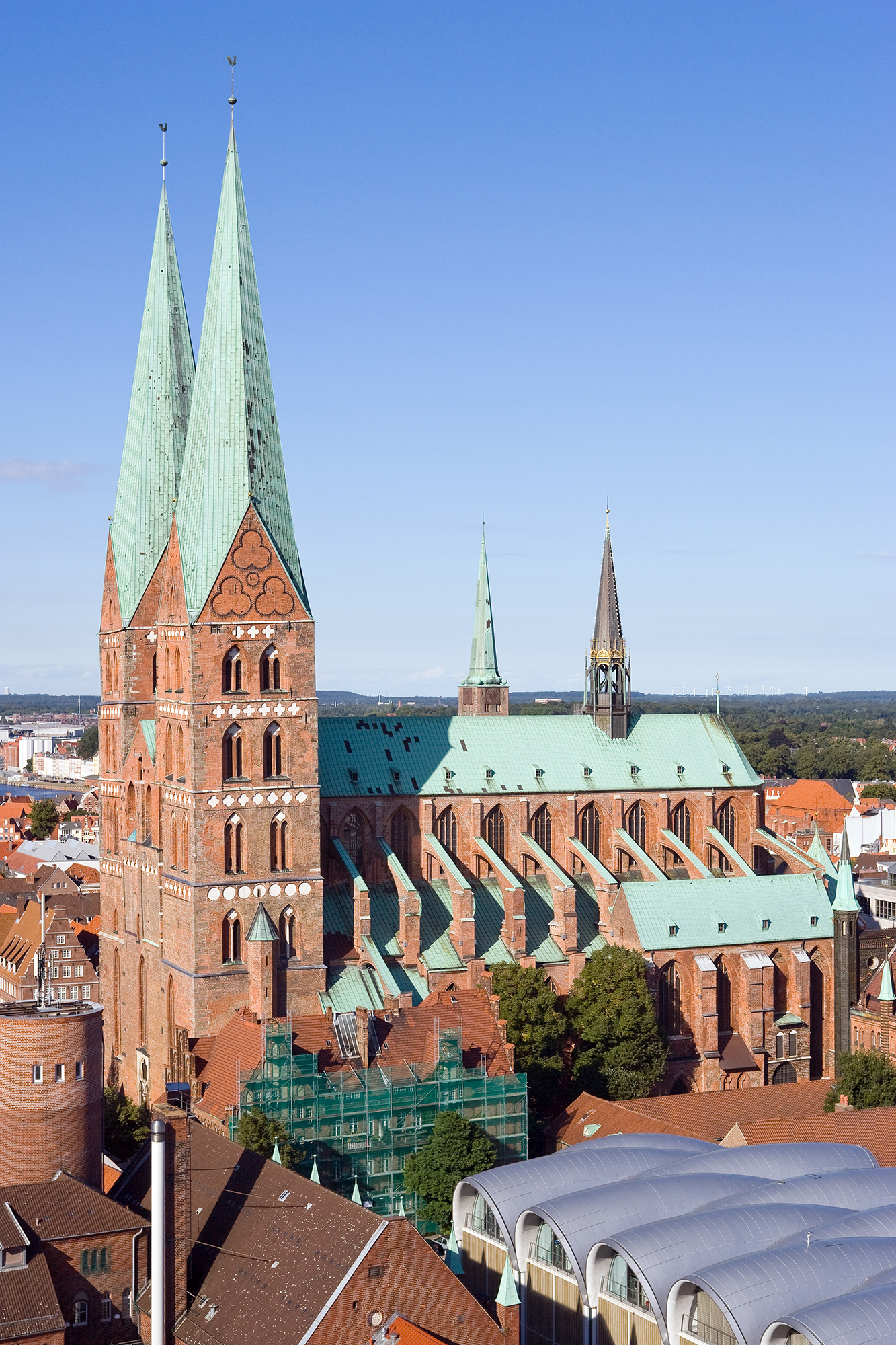 Marienkirche in Lübeck, Südseite