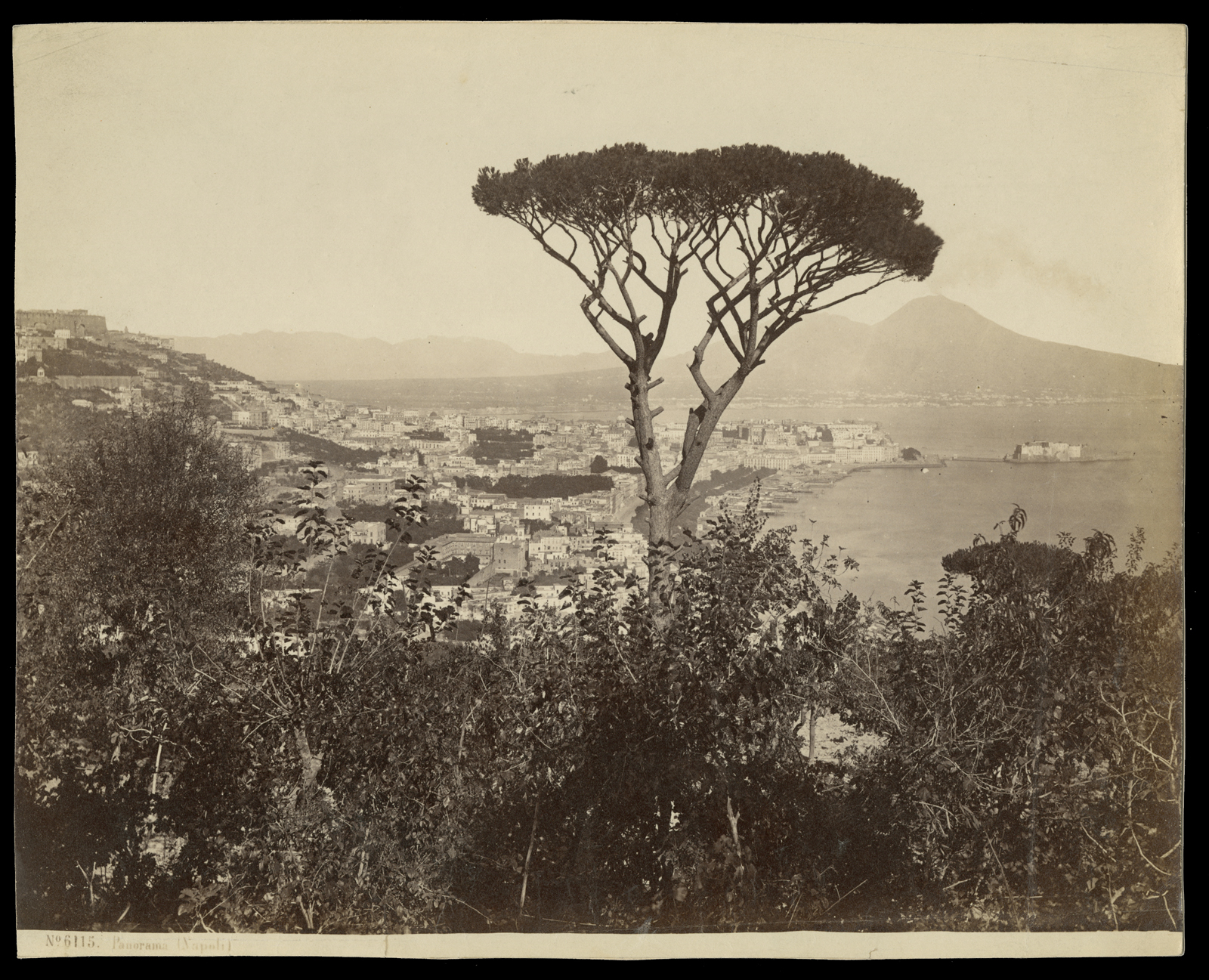 Giorgio Sommer: Panorama (Napoli), ca. 1867-1873