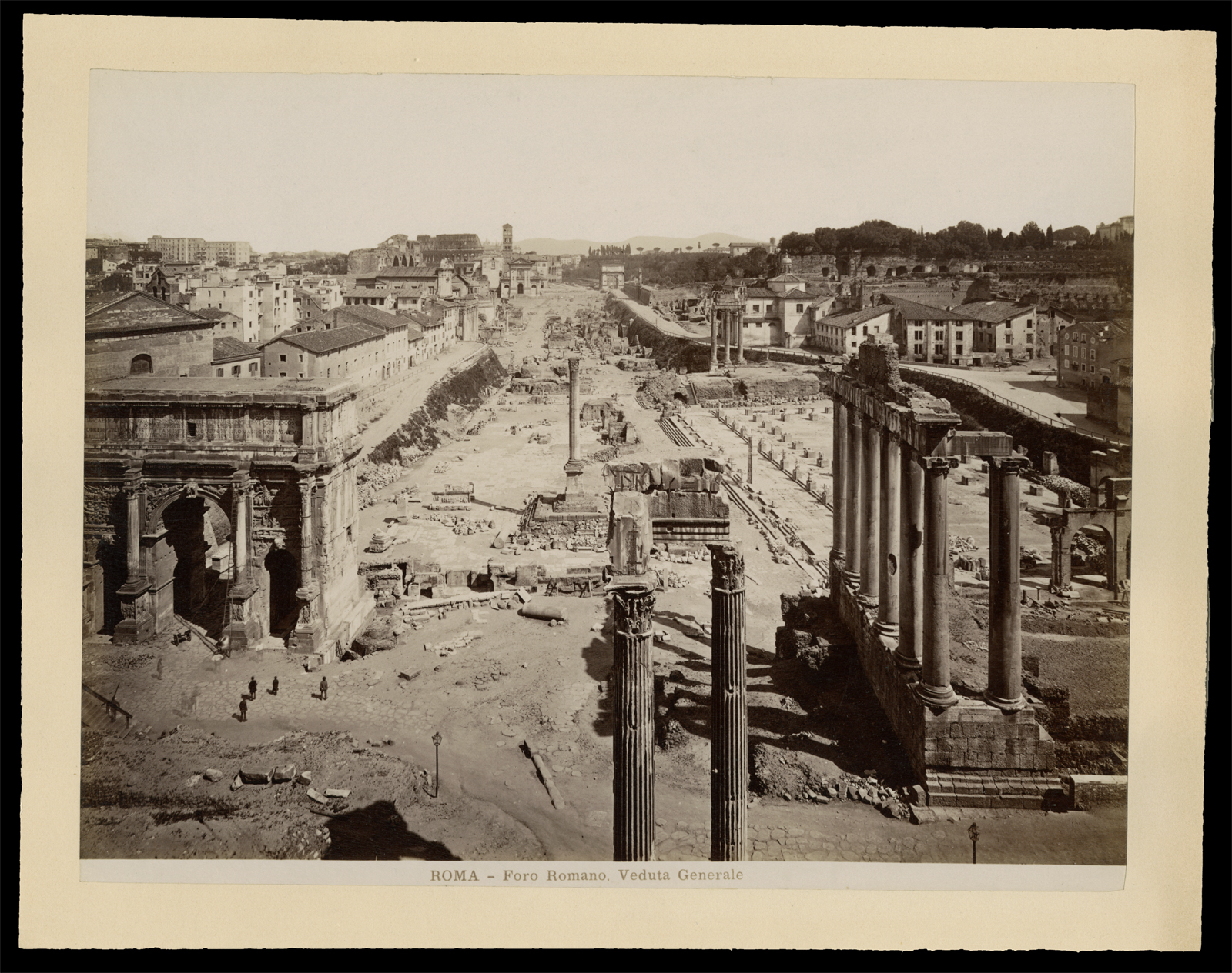 James Anderson: Roma - Foro Romano, Veduta Generale, ca. 1870