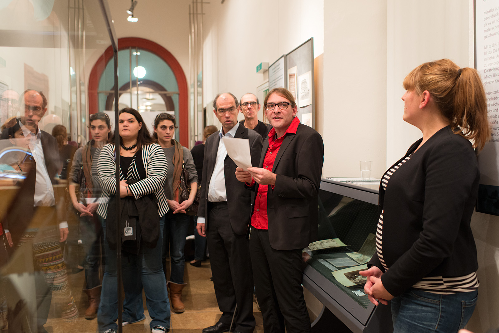 13. November 2014 | Ausstellungseröffnung memoria fotografica im Universitätsmuseum Heidelberg