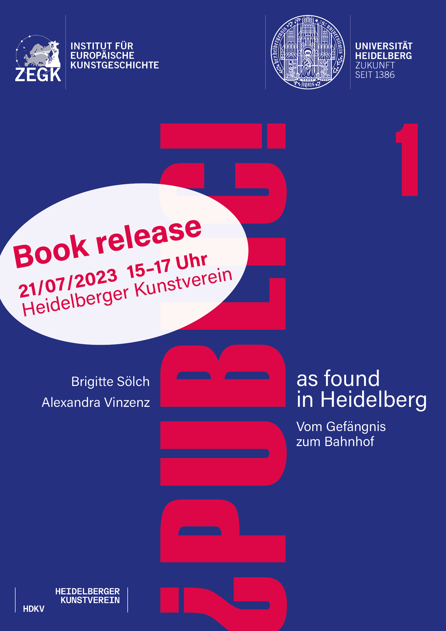 21/07/2023 | Book release: as found in Heidelberg
