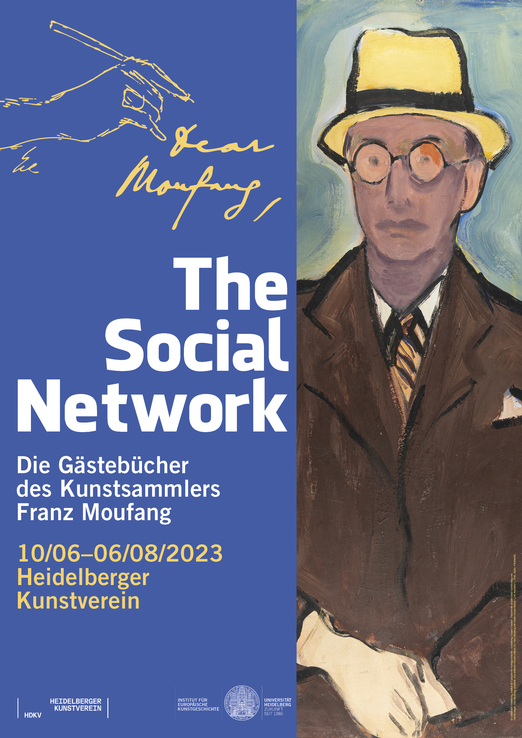 10.06.–06.08.2023 | The Social Network – Die Gästebücher des Kunstsammlers Franz Moufang