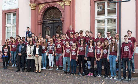 Auszubildende der Universität Heidelberg