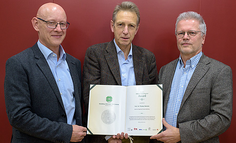 Überreichung des HMLS-Award an Thomas Holstein