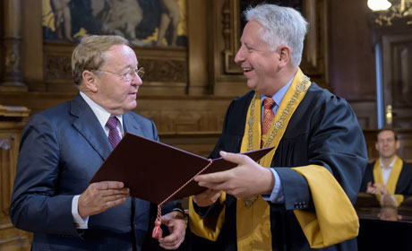 Verleihung der Ehrensenatorwürde an Wolfgang Marguerre