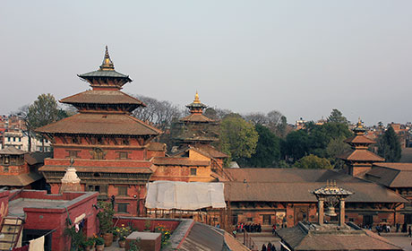 Der Königsplatz von Patan, Nepal (2017)