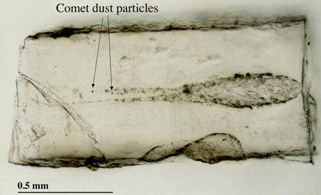 Comet dust
