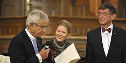 Preisuebergabe des Lautenschlaeger-Forschungspreis 2009