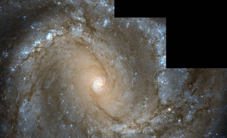 Spiral galaxy Messier 61