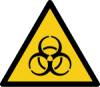 Warnzeichen W009 Warnung vor Biogefährdung