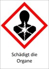 Piktogramm GHS Sticker - Schädigt Die Organe