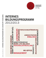 Weiterbildungsprogramm 2012-13 160x200